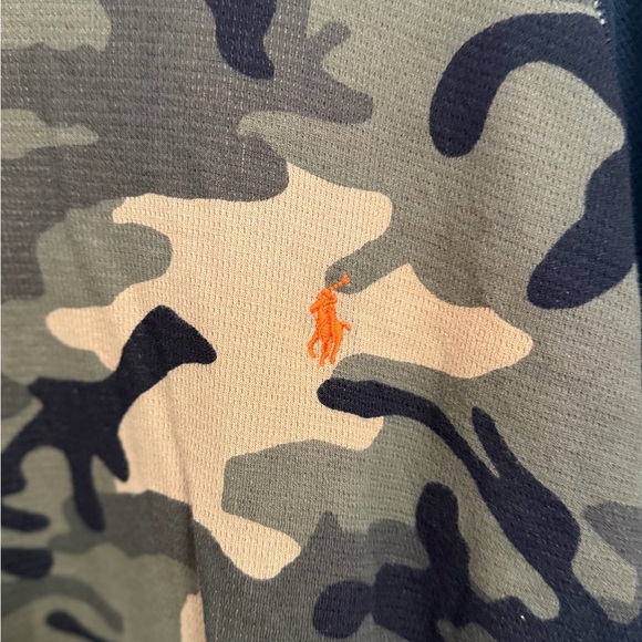 Polo by Ralph Lauren Camouflage baseball style shirt XL like new - Picture 3 of 7